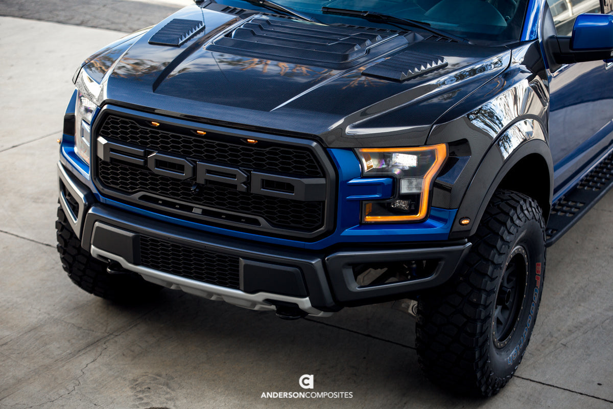 2017-20 Ford F-150 Raptor Type-OE carbon fiber fenders - image 8