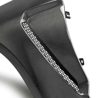 2018-23 Ford Mustang Type-GR GT350-style carbon fiber fenders - view 4