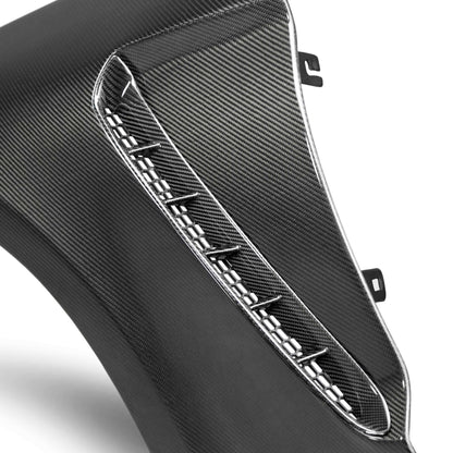 2018-23 Ford Mustang Type-GR GT350-style carbon fiber fenders - view 5