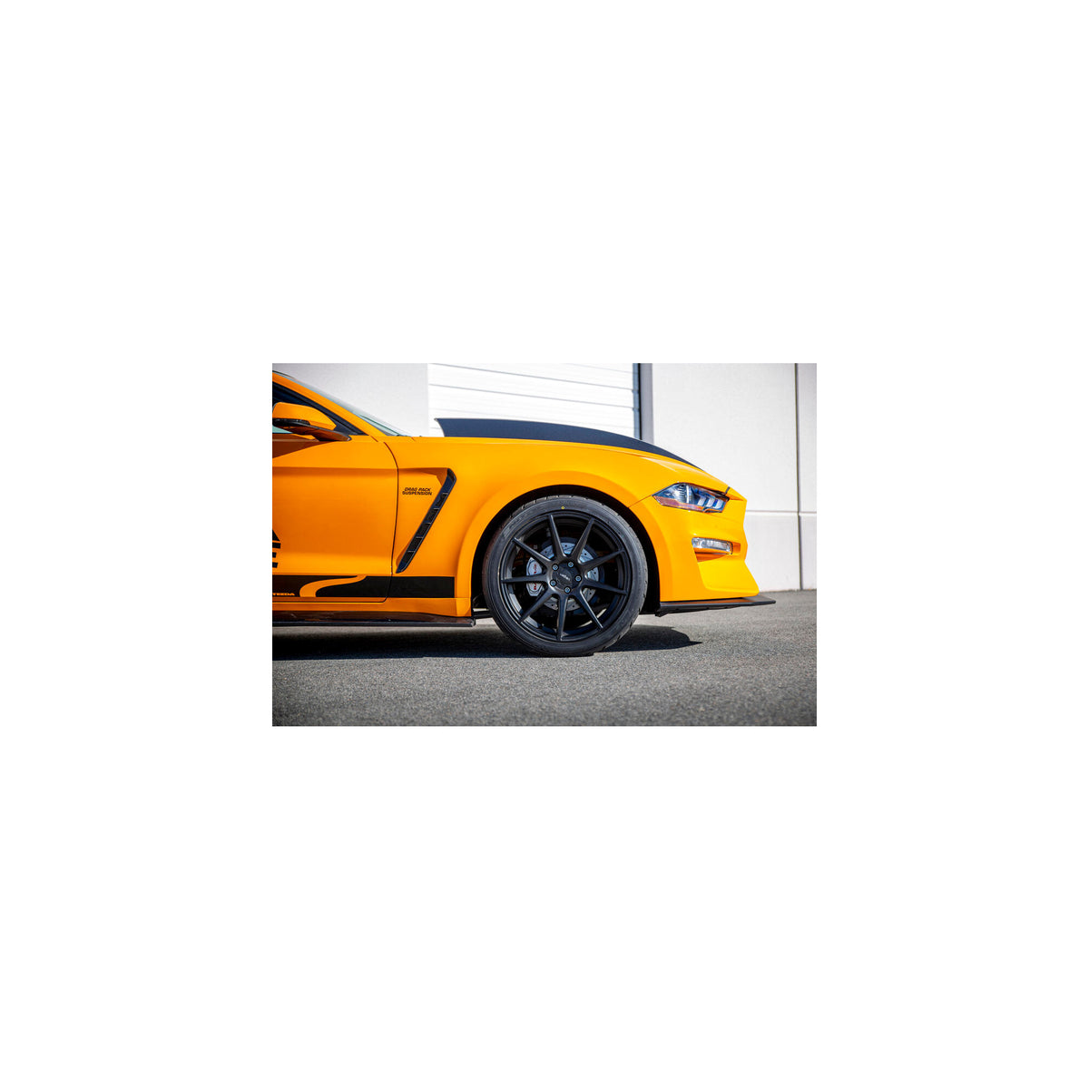 2018-23 Ford Mustang Type-GR GT350-style carbon fiber fenders - view 7