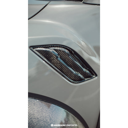 2017-20 Ford F-150 Raptor Type-OE carbon fiber fender vents - image 4