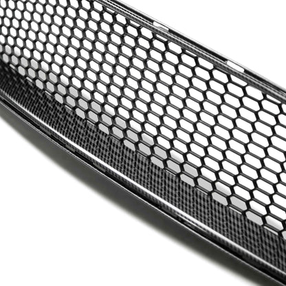 2018-23 Ford Mustang GT Type-GT carbon fiber upper grille - view 3