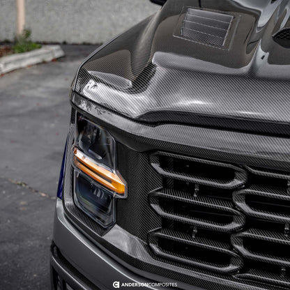 2024-25 Ford F-150 carbon fiber front grille