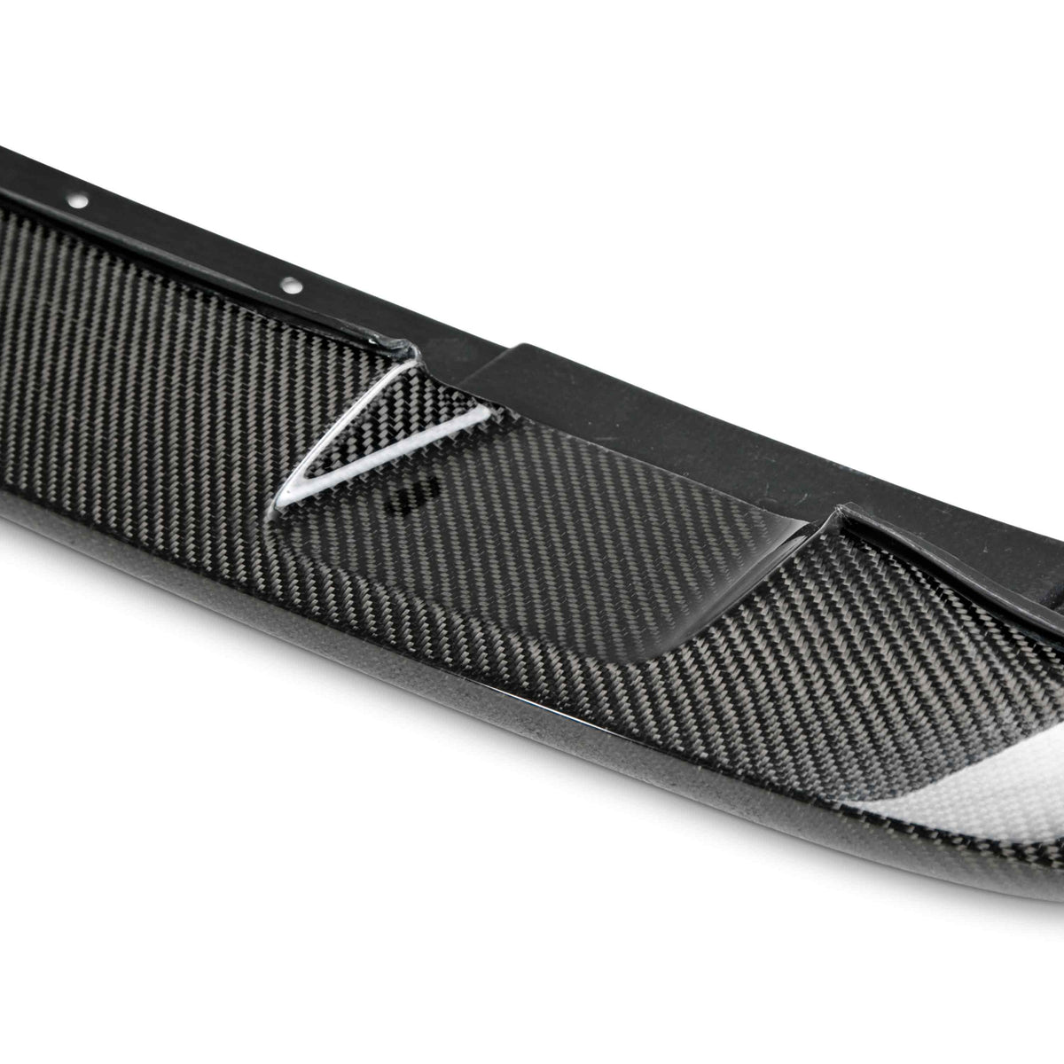 2008–10 Dodge Challenger Anderson Composites Carbon Fiber Front Chin Spoiler, view 4