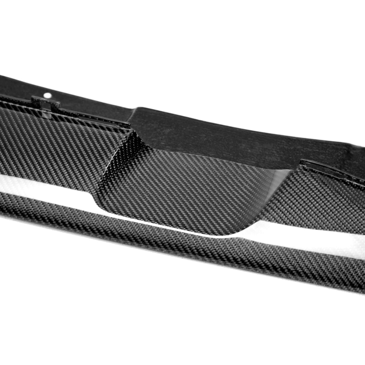 2011–14 Dodge Challenger Anderson Composites Type-SRT8 Carbon Fiber Front Chin Spoiler, view 3