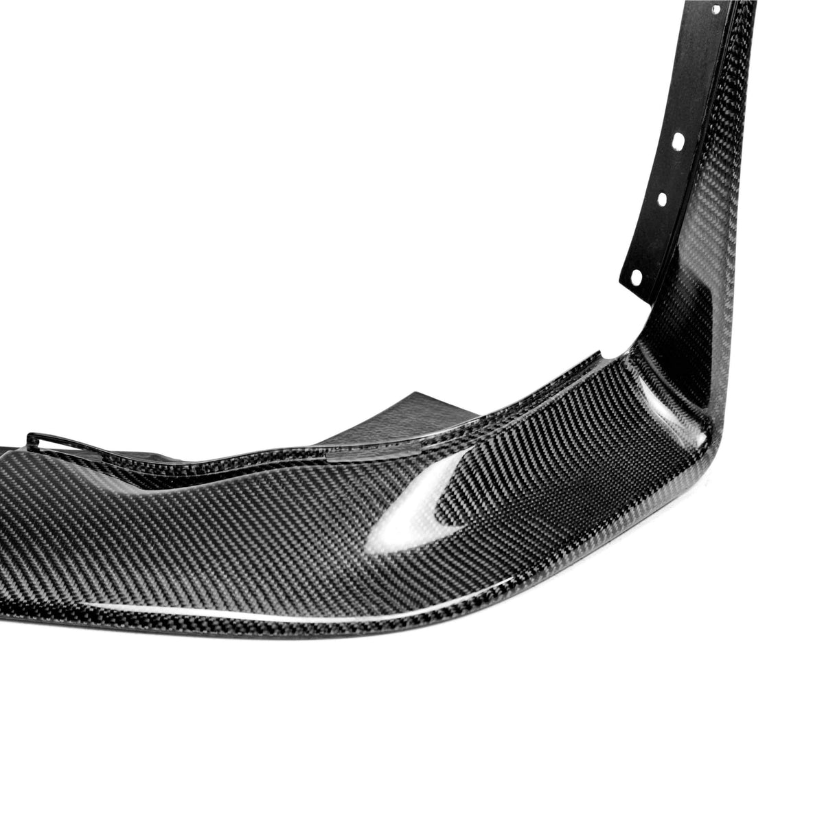 2011–14 Dodge Challenger Anderson Composites Type-SRT8 Carbon Fiber Front Chin Spoiler, view 4