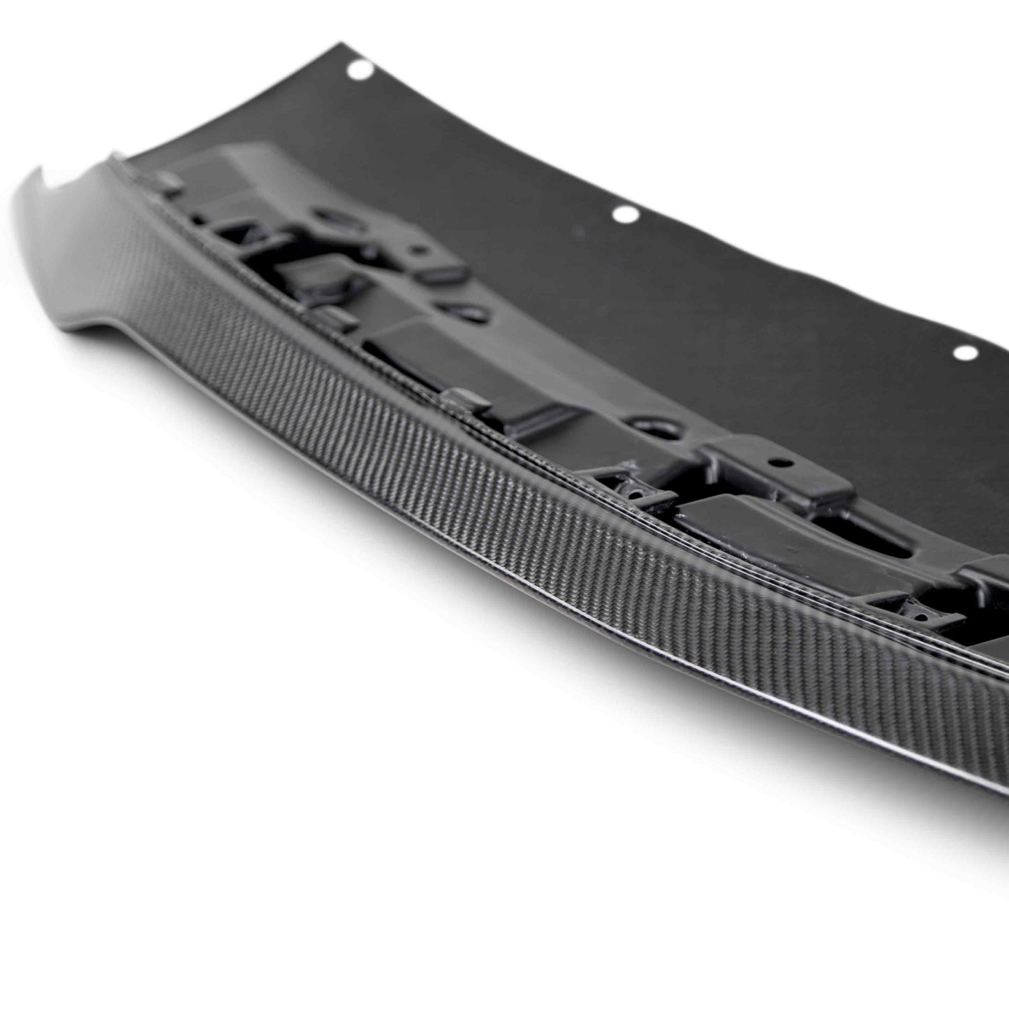 2015-20 MUSTANG SHELBY GT350 CARBON FIBER FRONT SPLITTER (3 PC)