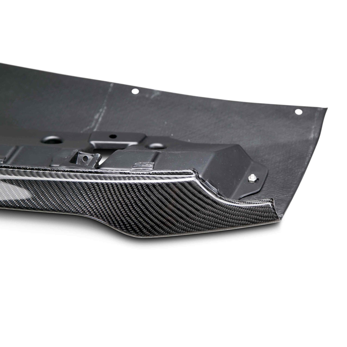 2015-20 MUSTANG SHELBY GT350 CARBON FIBER FRONT SPLITTER (3 PC)