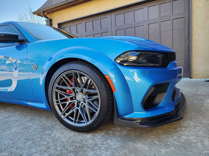 2020–23 Dodge Charger Widebody Type-MB Carbon Fiber Front Chin Spoiler