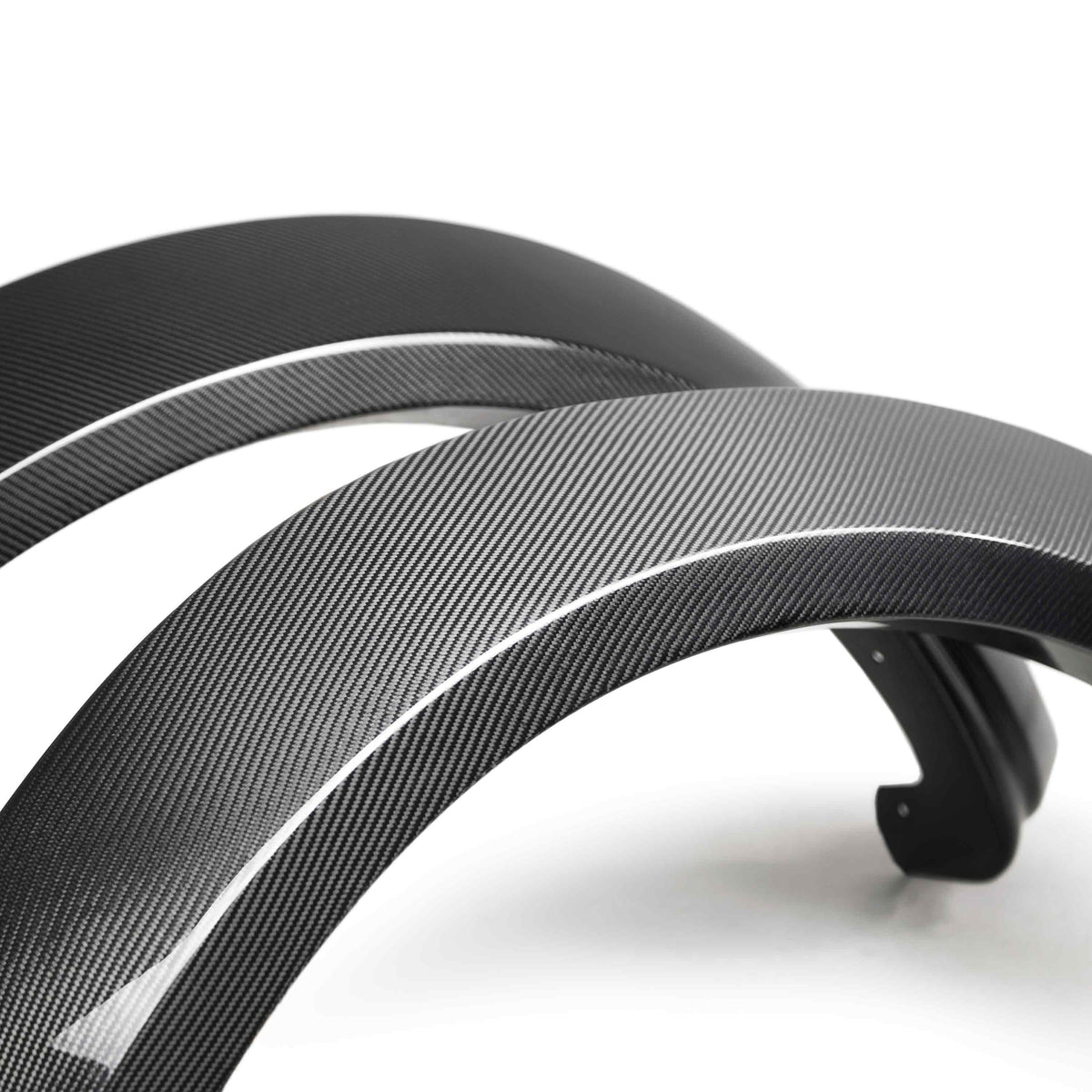 2017-20 Ford F-150 Raptor Carbon Fiber Wide Front Fender Flares - image 4
