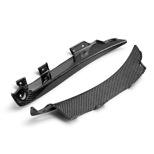 2015-20 MUSTANG SHELBY GT350 CARBON FIBER REAR SPLASH GUARDS