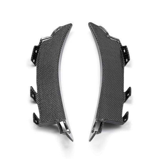 2015-20 MUSTANG SHELBY GT350 CARBON FIBER REAR SPLASH GUARDS