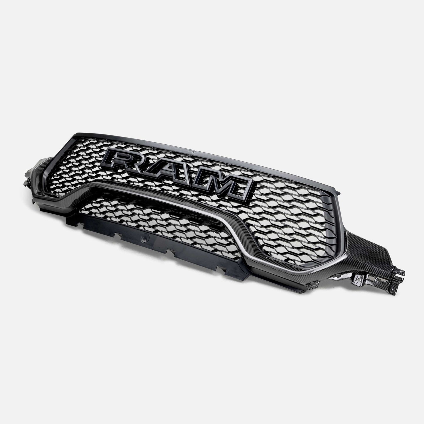 Type-OE Carbon Fiber Front Grille Lower Trim For 2021-2024 RAM TRX