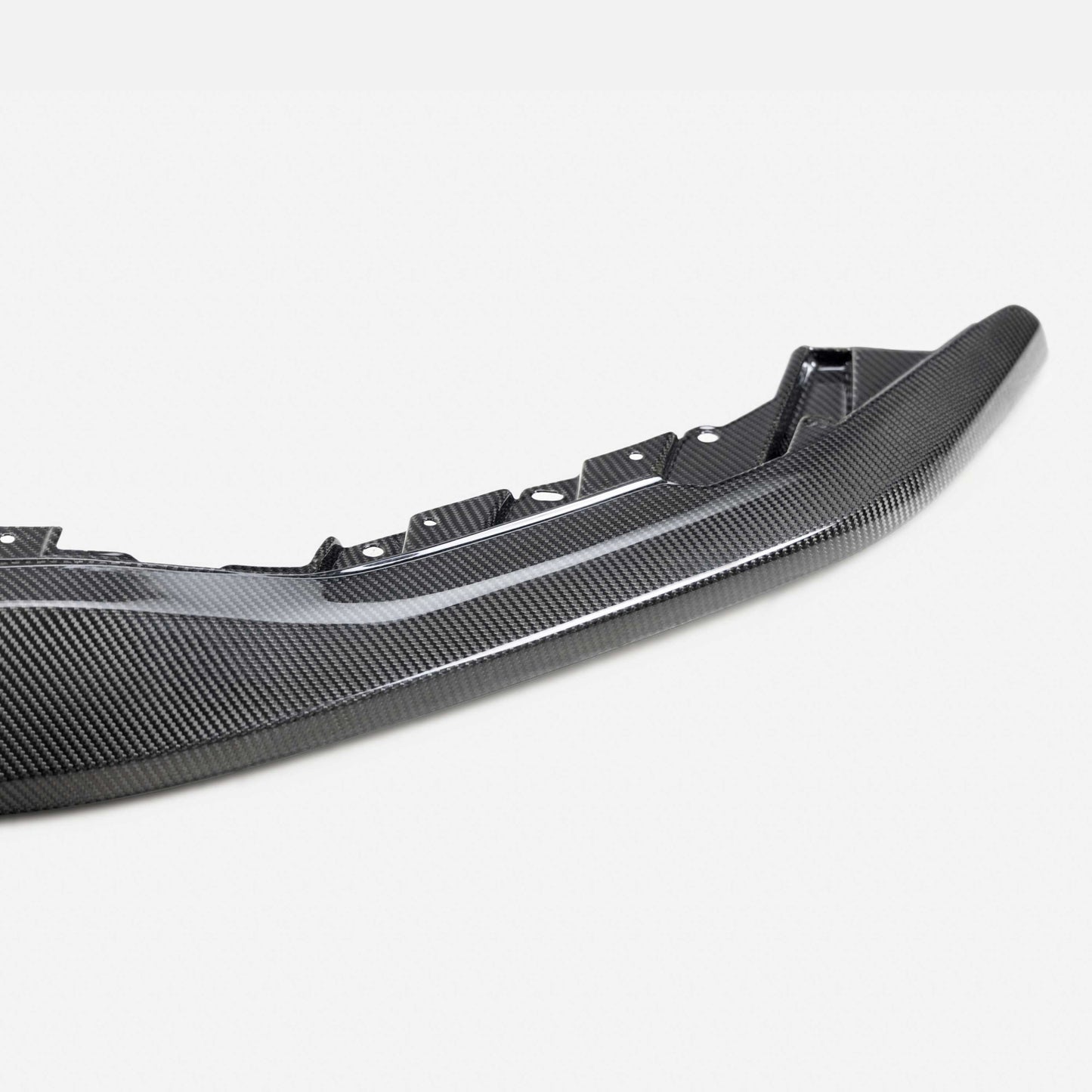Type-OE Carbon Fiber Front Grille Upper Trim For 2021-2024 RAM TRX