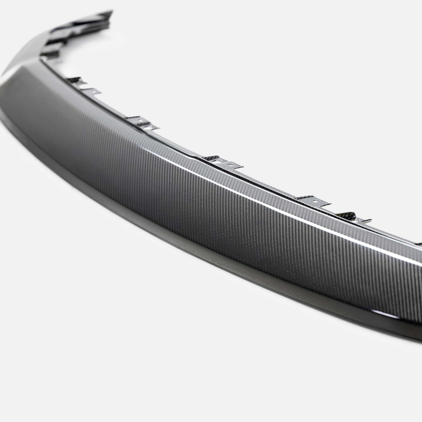 Type-OE Carbon Fiber Front Grille Upper Trim For 2021-2024 RAM TRX