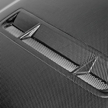 Carbon Fiber Hood For 2010-2014 Shelby GT500 And 2013-2014 Ford Mustang