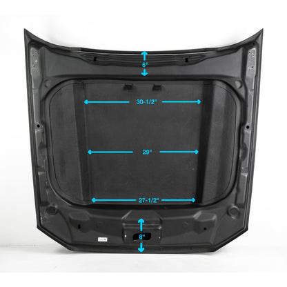 2010-14 Shelby GT500 / 2013-14 Mustang Type-CJ Carbon Fiber Cowl Hood - view 8