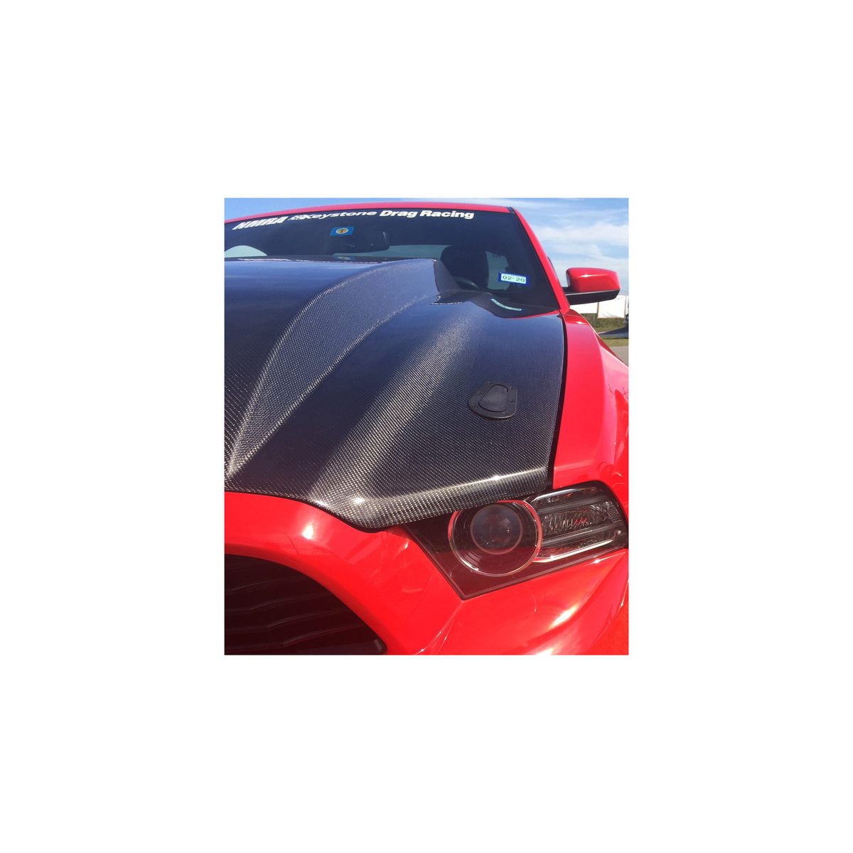 2010-14 Shelby GT500 / 2013-14 Mustang Type-CJ Carbon Fiber Cowl Hood - view 11