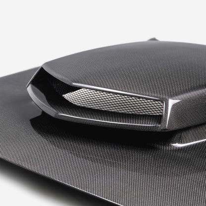 2015-23 Dodge Challenger Type-HM Carbon Fiber Hood - Image 8