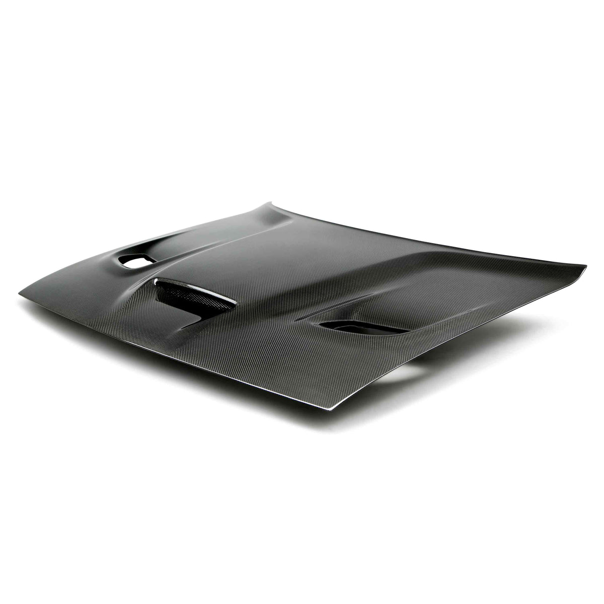 2015-19 Dodge Challenger Hellcat Type-OE Carbon Fiber Hood - View 2