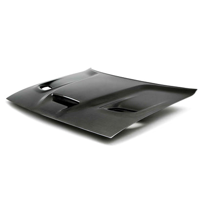 2015-19 Dodge Challenger Hellcat Type-OE Carbon Fiber Hood - View 2