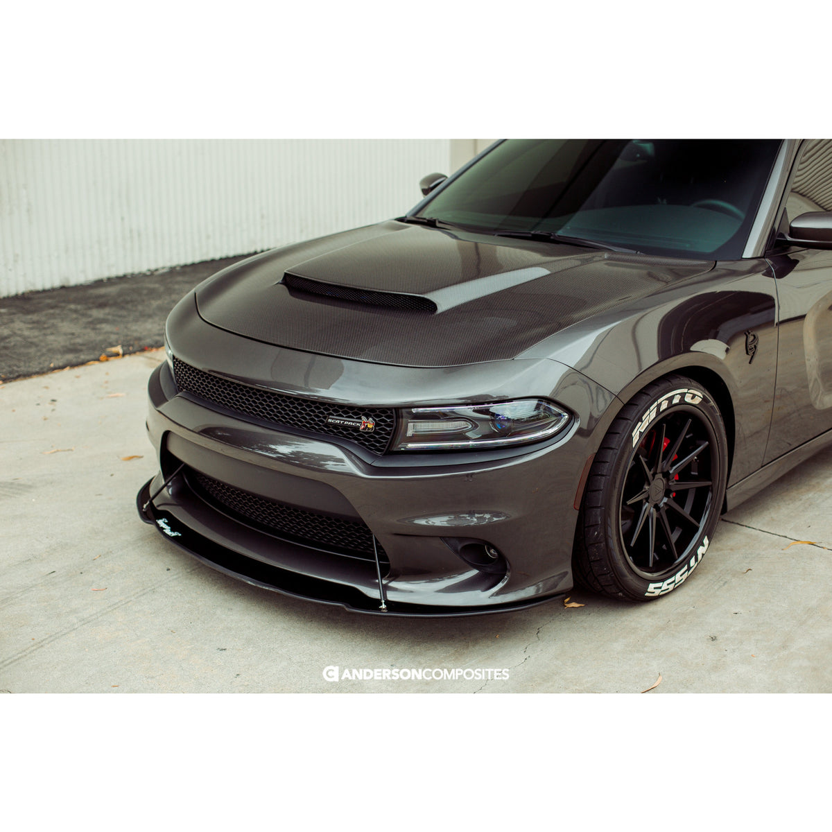 2015–23 Dodge Charger Type-DM Carbon Fiber Hood