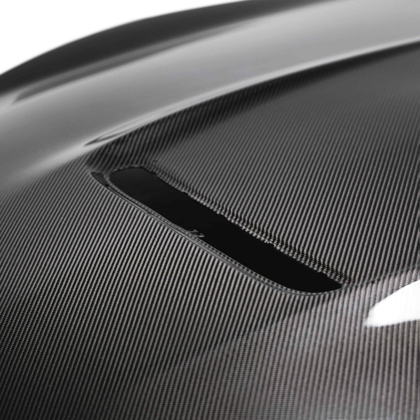 2015-20 MUSTANG SHELBY GT350 DOUBLE-SIDED CARBON FIBER HOOD