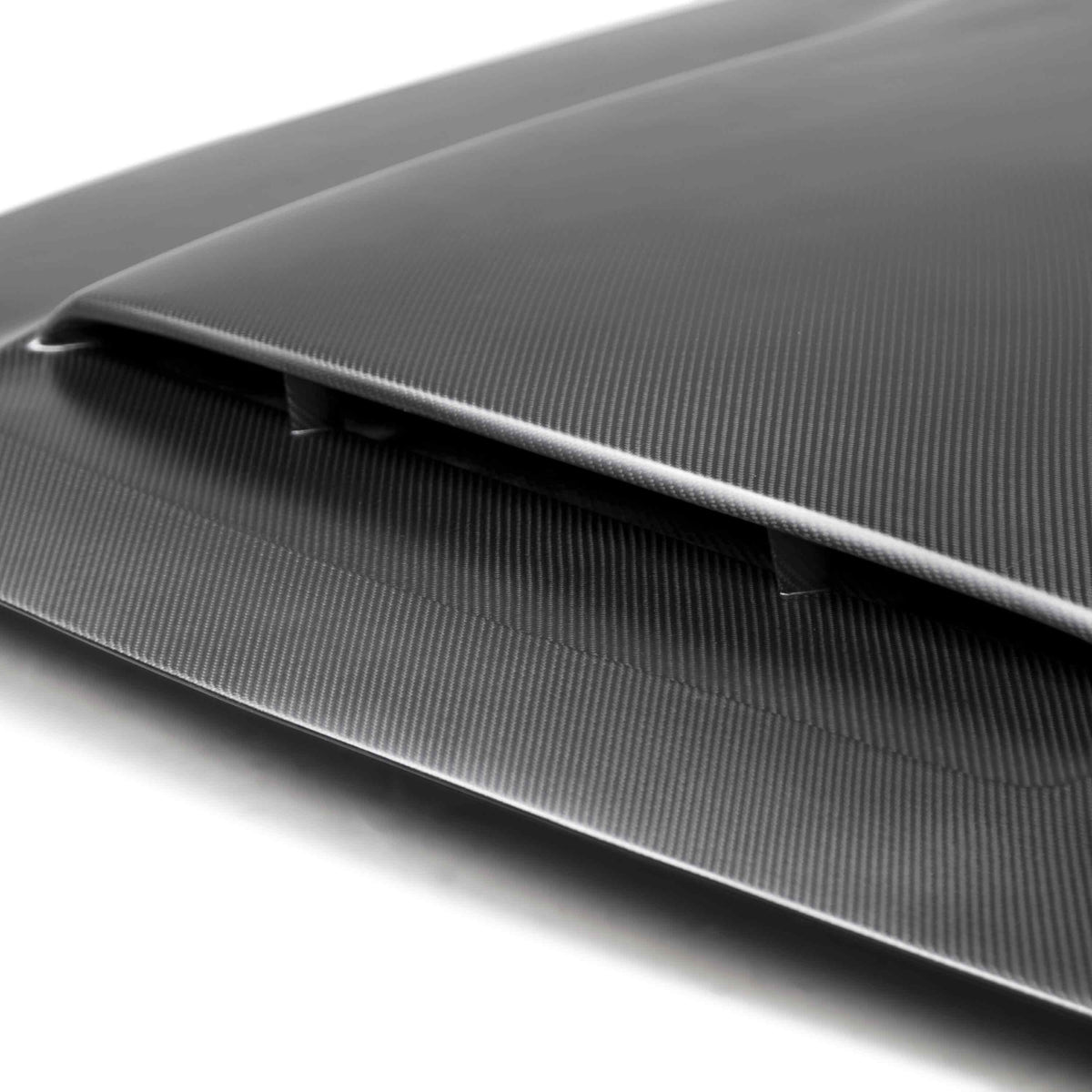 2018 Dodge Challenger Demon Type-OE Dry Carbon Hood - Image 3