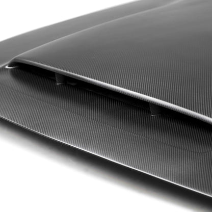 2018 Dodge Challenger Demon Type-OE Dry Carbon Hood - Image 3