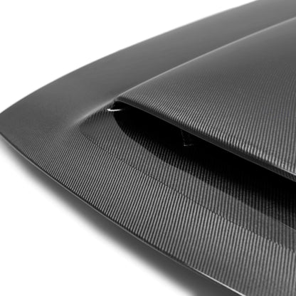 2018 Dodge Challenger Demon Type-OE Carbon Fiber Hood - Image 3