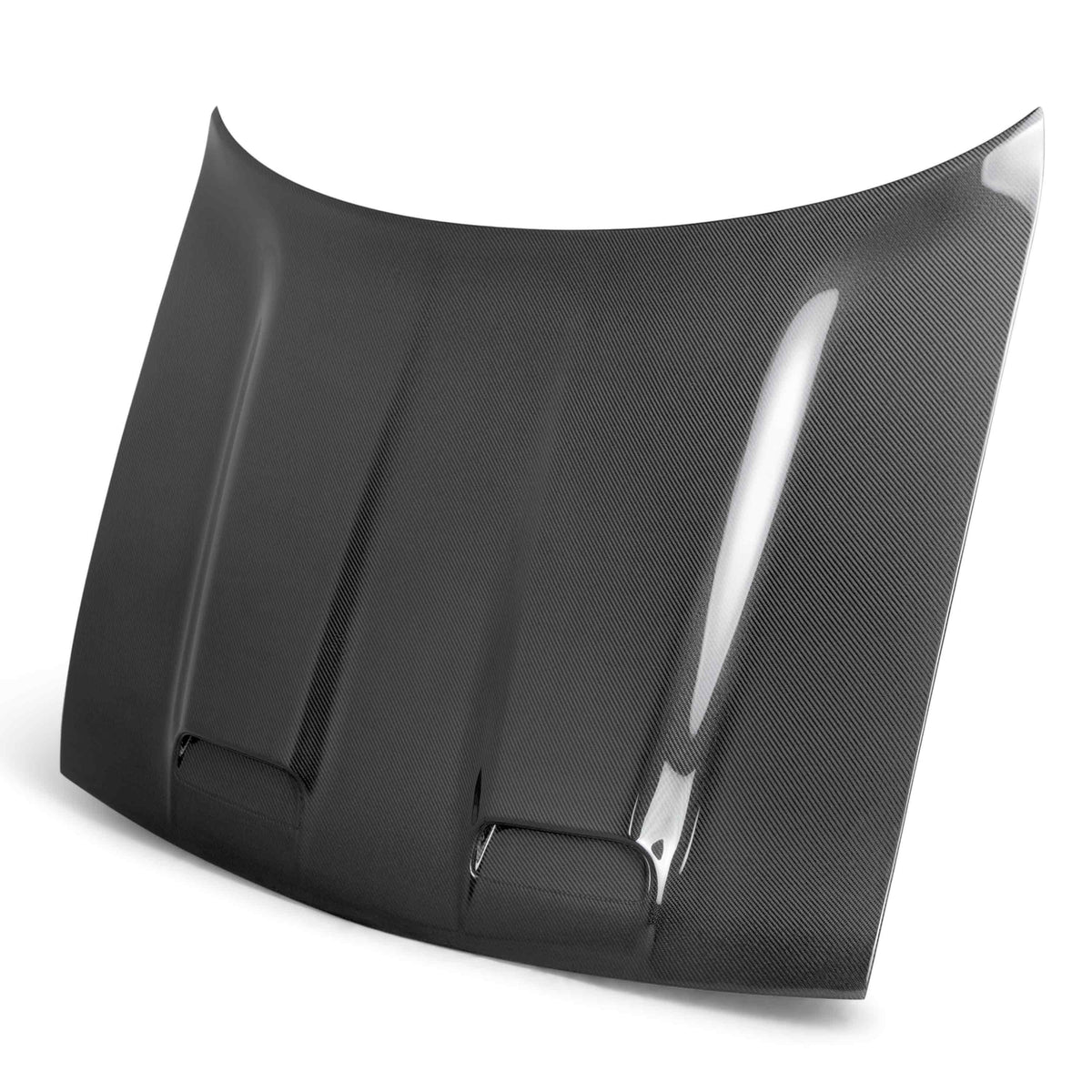 2015-23 Dodge Challenger Hellcat/Redeye Type-RE Dual Snorkel Carbon Fiber Hood