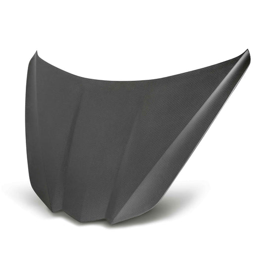 Anderson Composites Type-OE Dry Carbon Fiber Hood for 2020–2024 Chevrolet Corvette C8 — view 1