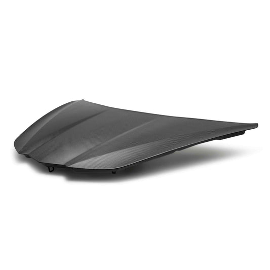 Anderson Composites Type-OE Dry Carbon Fiber Hood for 2020–2024 Chevrolet Corvette C8 — view 2