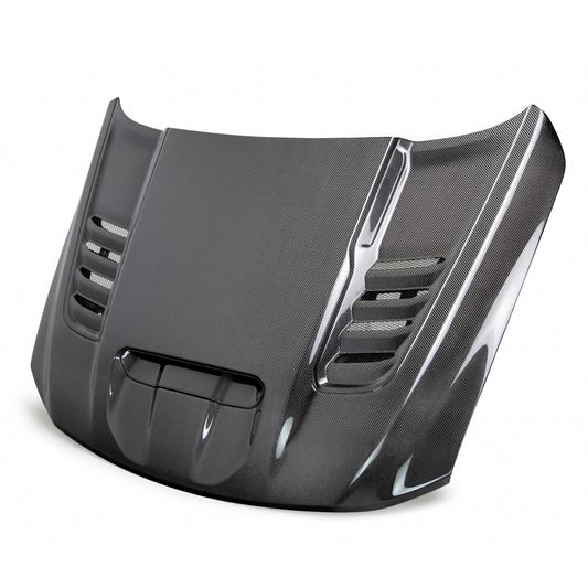 OE-Style Carbon Fiber Hood For 2021-2024 RAM TRX And 2025-2026 RHO