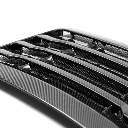 2017-20 Ford F-150 Raptor Type-OE Carbon Fiber Hood Vent - image 3