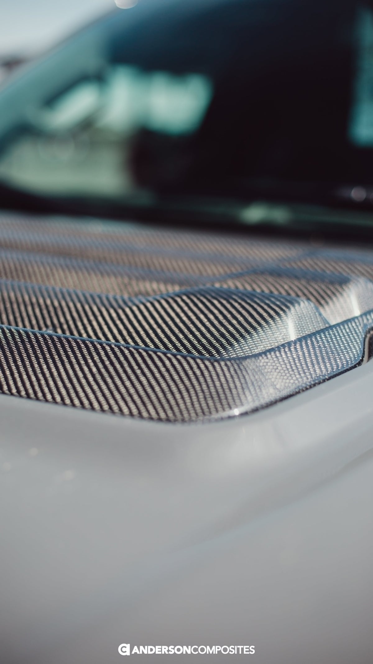 2017-20 Ford F-150 Raptor Type-OE Carbon Fiber Hood Vent - image 5