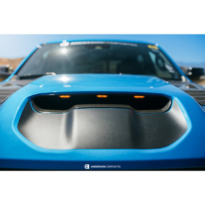 Type-OE Carbon Fiber Air Intake Hood Scoop for 2021-2024 Ram TRX and 2025-2026 RHO