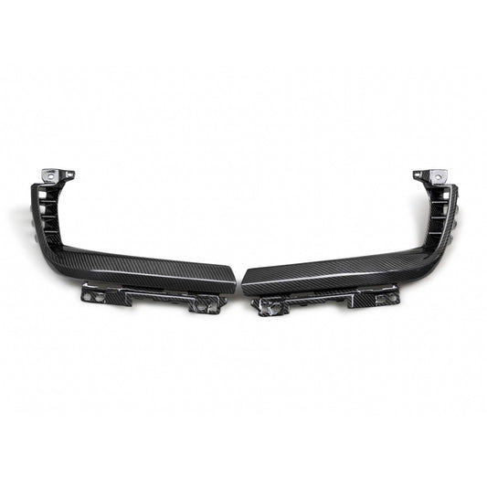 Carbon Fiber Headlight Surround For 2021-2024 RAM TRX