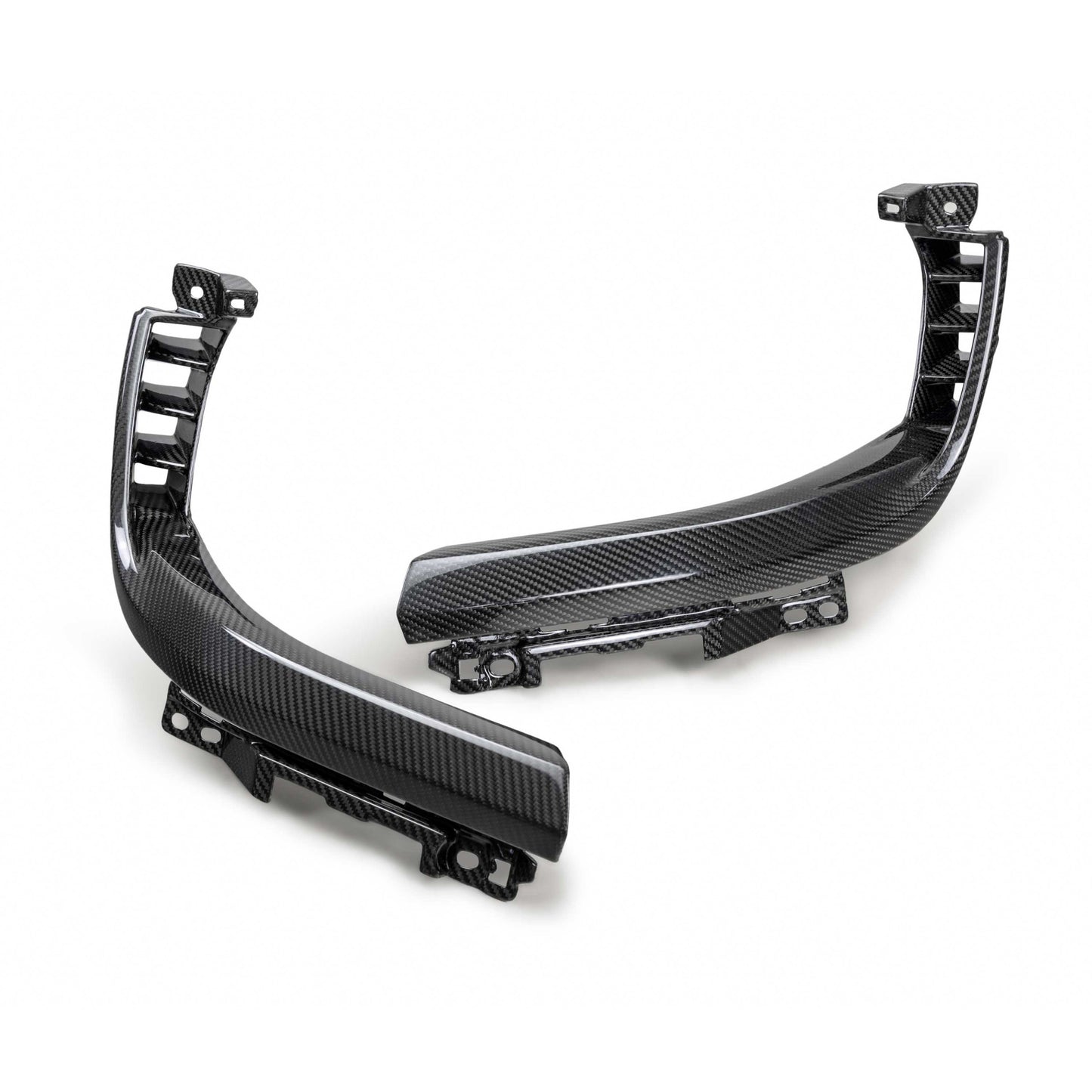 Carbon Fiber Headlight Surround For 2021-2024 RAM TRX