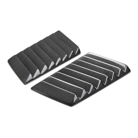 Universal Truck Carbon Fiber Hood Vents (Pair)