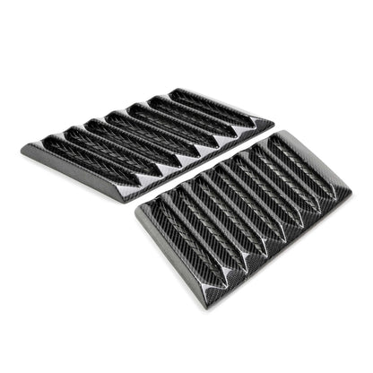 Universal truck carbon fiber hood vents pair - image 2