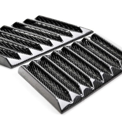 Universal truck carbon fiber hood vents pair - image 3