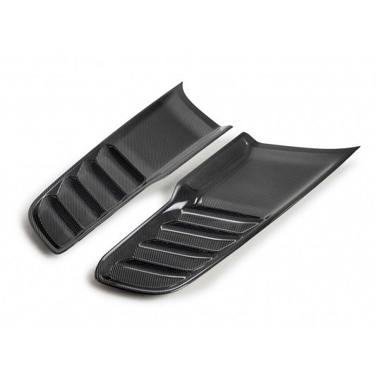 Type-OE Carbon Fiber Hood Vents For 2021-2024 RAM TRX And 2025-2026 RHO (Pair)