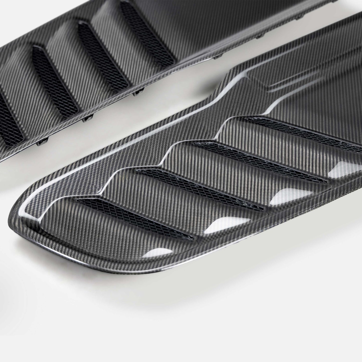 Type-OE Carbon Fiber Hood Vents For 2021-2024 RAM TRX And 2025-2026 RHO (Pair)