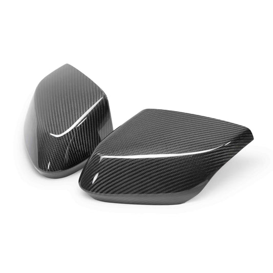 Anderson Composites 2020–24 Chevrolet Corvette C8 Stingray Carbon Fiber Replacement Mirror Covers (Pair), view 1