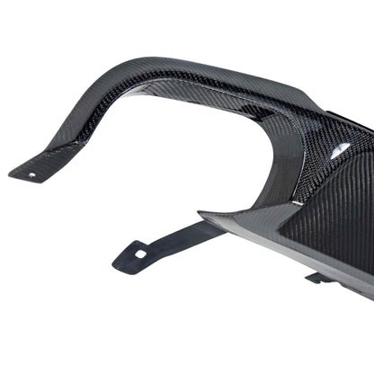 Carbon Fiber Rear Diffuser for 2013-2014 Ford Mustang GT500 and 2013-2014 Mustang GT W/App Pkg, 2013 Boss 302