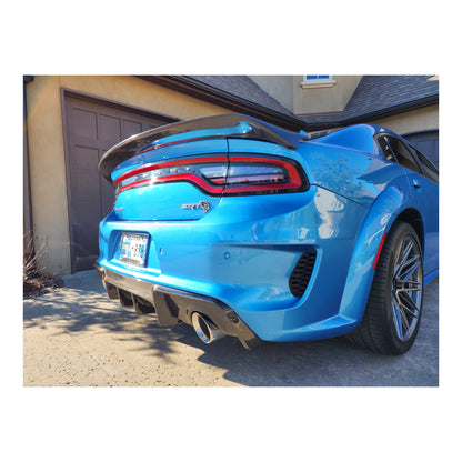 2020–23 Dodge Charger Widebody Type-MB Carbon Fiber Rear Diffuser