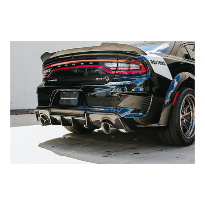 2020–23 Dodge Charger Widebody Type-MB Carbon Fiber Rear Diffuser