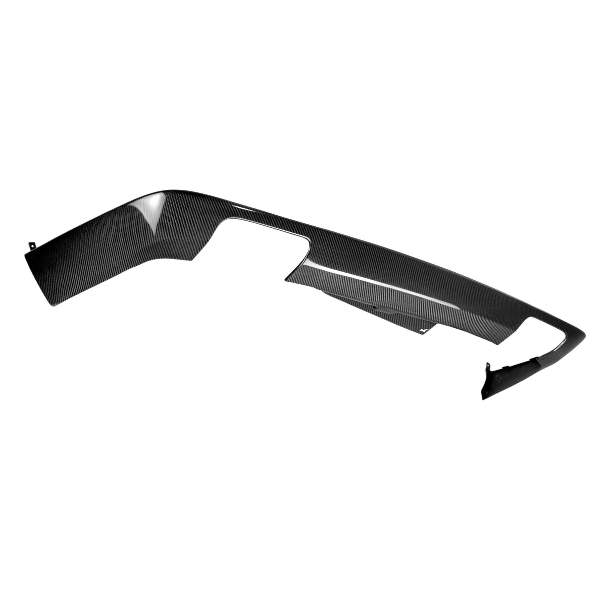 2008–14 Dodge Challenger Anderson Composites Carbon Fiber Rear Valance, view 1