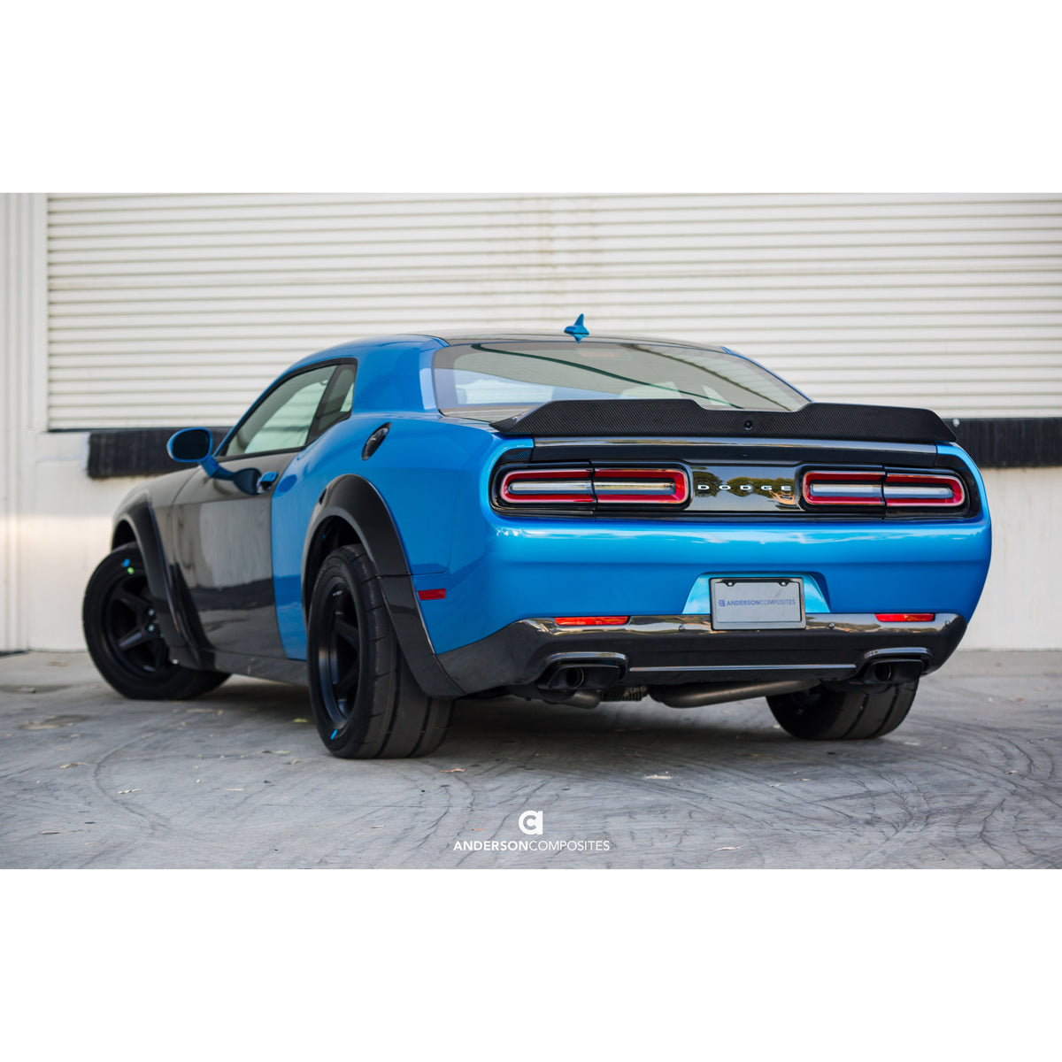 2018-23 Dodge Challenger Widebody Carbon Fiber Rear Valance - View 7